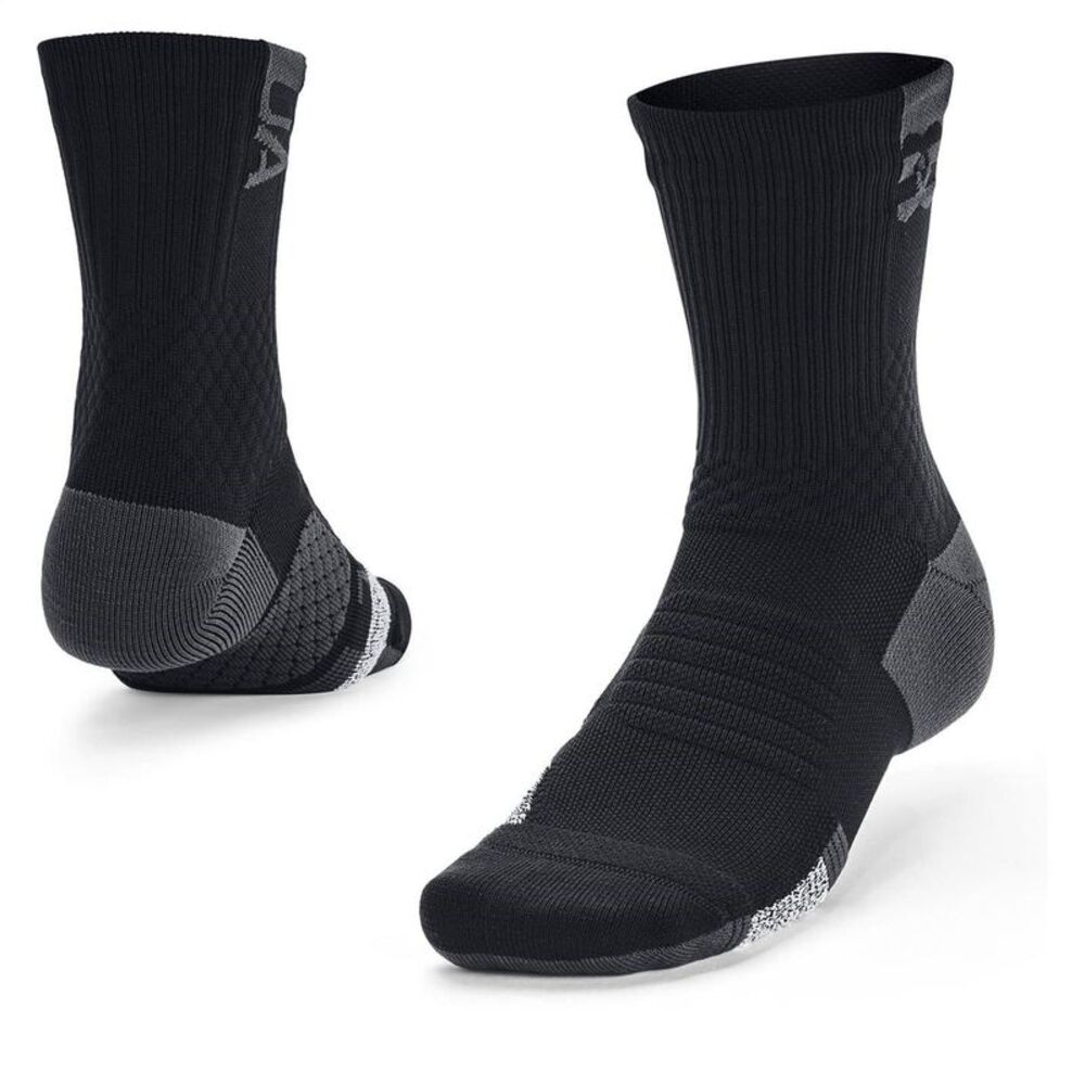 Under Armour Unisex Adult Playmaker High Cut Socks / Black
